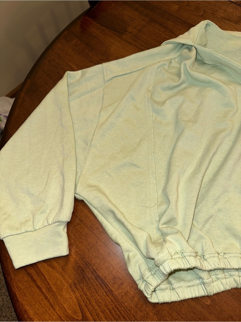 AS Revival Sage Green Pullover - Picture 4 of 6